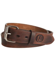 Uncle Mikes-leather(1791) BLTUM28/32DBR Gun BeltDark Brown Leather 28/32 1.50" Wide Buckle Closure