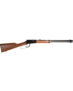 Rossi RL22W201WD Rio BravoLever Action 22 WMR 12+1 20" Round Barrel, Polished Black Metal Finish, German Beechwood Stock