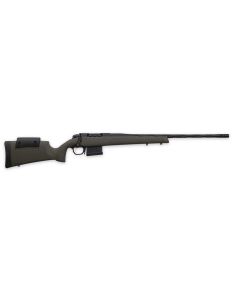Weatherby 3WRXP65RWR6B 307 Range XP 6.5 Wthby RPM 5+1 24" Fluted Barrel, Black Barrel/Rec, OD Green Synthetic Stock with Adj. Cheek Rest, Accubrake Muzzle Brake, TriggerTech Trigger