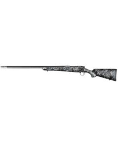 Christensen Arms 8010632000 Ridgeline FFT 7mm PRC 3+1 22" Carbon Fiber/Threaded Barrel, Stainless Steel Cerakote Rec, Black with Gray Accents Stock (Left Hand)