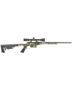 Howa HMXL223KAC M1500 Mini Excel Lite 223 Rem 20" TB 5+1, Kryptek Altitude HTI Excl Lite Chassis, Black Folding Stock