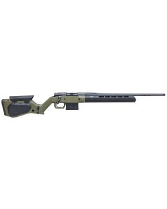 Howa HHERA308ODG M1500 Hera 308 Win 5+1 22" Threaded Barrel, Black Rec, OD Green &amp; Black Hera H7 Chassis Stock