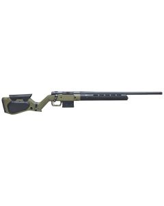 Howa HHERA65CHBODG M1500 Hera 6.5 Creedmoor 5+1 24" Heavy Threaded Barrel, Black Rec, OD Green &amp; Black Hera H7 Chassis Stock