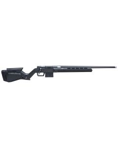 Howa HHERA308CFBLK M1500 Hera 308 Win 5+1 24" Carbon Fiber Threaded Barrel, Black Rec, Black Hera H7 Chassis Stock