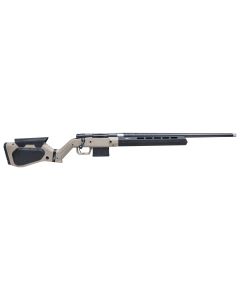 Howa HHERA308CFTAN M1500 Hera 308 Win 5+1 24" Carbon Fiber Threaded Barrel, Black Rec, Tan &amp; Black Hera H7 Chassis Stock