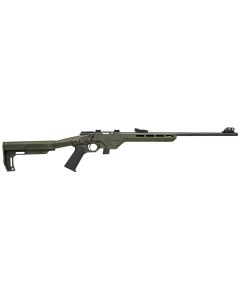 Citadel CIT22LRBLTODG Trakr22 LR 10+1 18" Blued Steel Barrel &amp; Receiver, OD Green Synthetic Stock