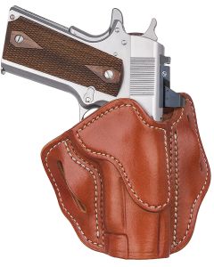 1791 Gunleather ORBH1SCBRR BH1S Optic Ready OWB Classic Brown Leather Belt Slide Fits 1911 Fits 3.5-4.25" Barrel Right Hand