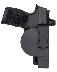 Versacarry 380XS ZerobulkIWB Size Extra Small Black Resin Belt Clip Fits 2.75" Barrel Ambidextrous