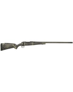 Fierce Firearms ROG65PRC24BF Carbon RogueFull Size 6.5 PRC 3+1 24" Hand Lapped/Match Grade Threaded Barrel, Black Cerakote Steel Receiver, Forest Camo Fierce Rogue Carbon Fiber Stock