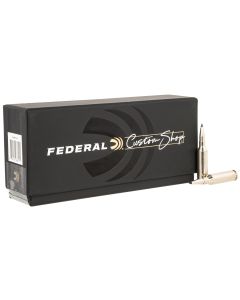 Federal FCS65PRCTA1SC Custom Rifle Ammo Custom Shop 6.5PRC 130gr Terminal Ascent 20/Box