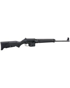 Kel-Tec SU16BLK SU-16 Sport Utility 5.56x45mm NATO Caliber with 18.50" Barrel, 10+1 Capacity, Black Metal Finish, Black Fixed Storage Compartment Stock Right Hand