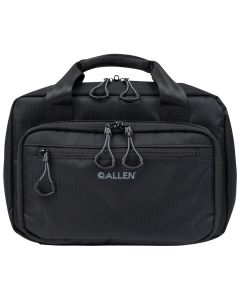 Allen 3639 Double Pistol Bag Black Nylon Holds 2 Handguns