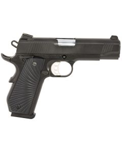 SDS Imports 10100102 1911 Devil Ray Carry 45 ACP 8+1 4.25" Stainless Steel Barrel, Black Cerakote Serrated Steel Slide, Black Cerakote Steel Frame w/Beavertail, Black Sunburst G10 Grips