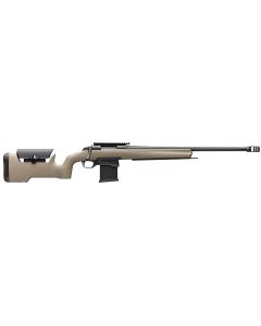 Browning 035587282 X-Bolt Target Max Competition Lite 6.5 Creedmoor 10+1 22" Matte Blued 4.49" Fluted Barrel, Matte Blued Steel Receiver, Flat Dark Earth Fixed Max Adj Comb Stock, Right Hand