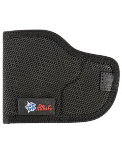 DeSantis Gunhide N38BJ6RZ0 NemesisPocket Black Rubberized Fabric Fits Springfield Hellcat/OSP/Mossberg MC1sc/Naroh N1 Ambidextrous