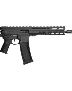 CMMG 94A8041AB Dissent MK4 9mm Luger 33+1 10.50", Black, Picatinny Brace Adapter, 9.60" M-LOK Handguard, Left Side Charging Handle, Zeroed Linear Comp, Zeroed Drop-In Single Stage Trigger