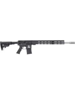 Great Lakes FirearmsAR-15450 Bushmaster 5+1 18" Stainless Barrel, Black Rec, A2 Grip, Carbine Stock, Compensator