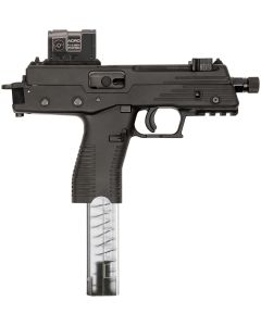 B&amp;T Firearms BT4200USTB TP w/Optic 380 ACP 30+1 5" Threaded, Black, Picatinny Rail Frame, No Brake, Iron Sights, Aimpoint Acro Included