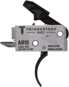 TriggerTech AH0SDB33NNC DutyCurved Trigger Single-Stage 3.50 lbs Draw Weight Fits AR-15