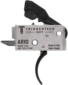TriggerTech AHTTDB33NNC DutyCurved Trigger Two-Stage 3.50 lbs Draw Weight Fits AR-10