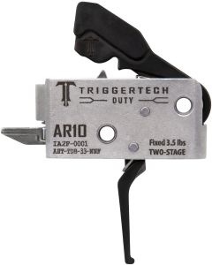 TriggerTech AHTTDB33NNF DutyFlat Trigger Two-Stage 3.50 lbs Draw Weight Fits AR-10