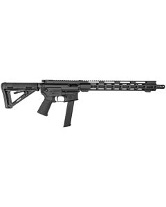 Diamondback DB1418P001 DB159mm Luger 32+1 16", Black, Carbon Lower, Magpul MOE Stock, Magpul K2 Grip, Flash Hider