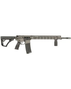 Daniel Defense 0212810739047 DDM4 V7 Pro 5.56x45mm NATO 18" 30+1, Cobalt Rec, Black OEM Overmolded Stock &amp; Grip, Geissele Trigger