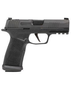 Sig Sauer 365XCA9TACOPS P365-XMACRO TACOPS Compact 9mm Luger 17+1 3.70" Black Barrel, Black Nitron Optic Ready/Serrated Slide, Black Polymer Frame w/Picatinny Rail, Black XMACRO Polymer Grips