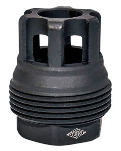 Yankee Hill 4401MB28 sRx QD Mini Muzzle Brake Black Phosphate Steel with 1/2"-28 tpi, 9mm, 1.10" OAL &amp; 9.375" Diameter for sRx Adapters