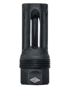 Yankee Hill 440528 sRx Q.D. Flash Hider Long Black Phosphate Steel with 1/2"-28 tpi, 9mm, 2.30" OAL &amp; 9.375" Diameter for sRx Adapters