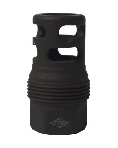 Yankee Hill 4445MB24 sRx Q.D. Muzzle Brake Short Black Phosphate Steel with 5/8"-24 tpi for sRx Adapters
