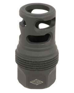 Yankee Hill 4445MB32 sRx Q.D. Muzzle Brake Short Black Phosphate Steel with 5/8"-32 tpi for sRx Adapters