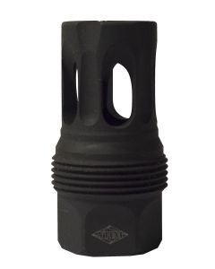Yankee Hill 444532 sRx Q.D. Flash Hider Short Black Phosphate Steel with 5/8"-32 tpi for sRx Adapters