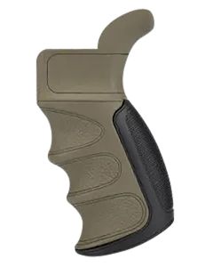 ATI Outdoors A5202347 X1Flat Dark Earth Suregrip Rubber with Finger Grooves Fits AR Platform