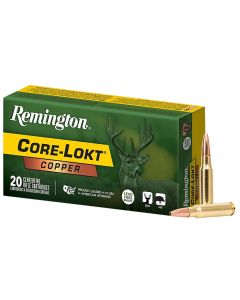 Remington Ammunition R27854 Core-Lokt Copper 308Win 150gr Copper Hollow Point 20 Per Box/10 Case