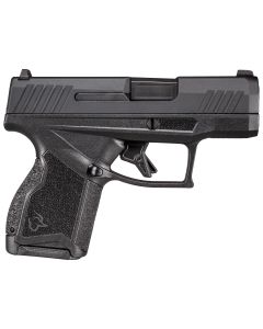 Taurus 1GX4M93110CK7 GX49mm Luger 10+1 3.06" Satin Black DLC Steel Barrel, Black Nitride Serrated Slide, Black Polymer Frame w/ Interchangeable Backstrap Grips Includes B&amp;W US Flag Holster