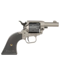Heritage Mfg BK22C2 Barkeep22 LR 6 Shot 2.68" Tungsten Gray Cerakote Barrel, Tungsten Gray Cerakote w/Black Accents Frame, Black Cerakote Cylinder, Black Star Polymer Grips