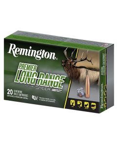 Remington Ammunition R28828 Premier Long Range 6.5PRC 140gr Speer Impact 20 Per Box/10 Case