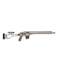Q LLC MINIFIX55616INGRAY Mini Fix5.56x45mm NATO 16" Tapered Barrel, Gray, Fully Adjustable Folding Stock, Magpul K Grip, 15" Q-Sert Handgaurd, AR/M4 Style Mag, Cherry Bomb Brake, Ambi Controls