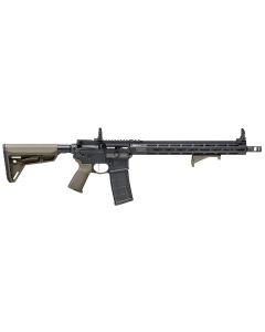 Springfield Armory STV916556GP SAINT Victor 5.56x45mm NATO 30+1 16", Black Rec, OD Green Magpul SL Stock &amp; Grip, Flip-Up Sights, Includes Magpul Angled Grip