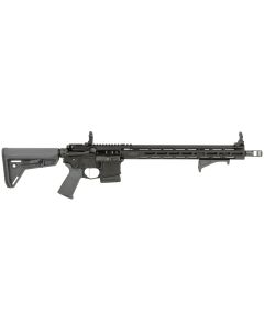 Springfield Armory STV916556YPLC SAINT Victor 5.56x45mm NATO 10+1 16", Black Rec, Gray Magpul SL Stock &amp; Grip, Flip-Up Sights, Includes Magpul Angled Grip