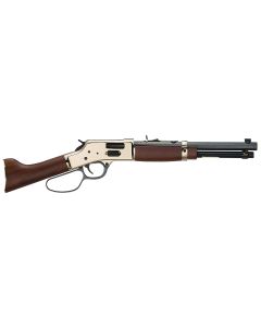 Henry H006GML Mare's Leg Side Gate 44 Mag/44 Special 5+1 12.90" Blued Octagon Barrel, Polished Hardened Brass Receiver, American Walnut Furniture
