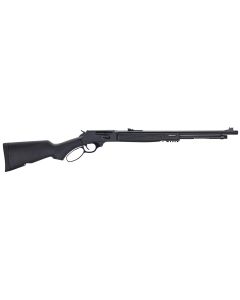 Henry H009X-360BH X ModelFull Size 360 Buckhammer 5+1 21.37" Blued Steel Barrel, Blued Drilled &amp; Tapped Stainless Steel Receiver, Fixed Black Synthetic Stock, Right Hand