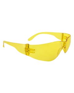 Radians MR0140ID Mirage Safety Eyewear Adult Amber Lens Polycarbonate Amber Frame