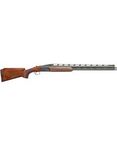 Rizzini USA 26011232 BR110 Sporter IPS Over/Under 12 Gauge 2rd 32" Chrome Lined XL Back Bored, Adj. Vent Rib, Matte Gray Barrel/Rec, Grade II Turkish Walnut Stock w/Adj Comb, 5 Ext. Chokes