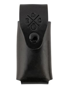 1791 Gunleather HDESSLSBLKA EDC Heavy Duty Easy Slide OWB Black Leather Belt Slide Ambidextrous