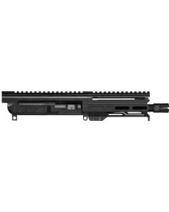CMMG 94B6829AB Dissent9mm Luger 6.50", Left Side Charging Handle, Armor Black, OEM Zeroed Linear Comp, 4.60" M-LOK Handguard for AR-Platform, Picatinny End Plate