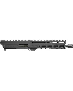 CMMG 99B80E4AB Dissent9mm Luger 10.50", Left Side Charging Handle, Armor Black, Zeroed Linear Comp, 9.60" M-LOK Handguard, Picatinny End Plate, Fits AR-Platform