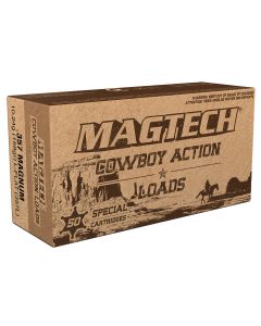 Magtech 357L Cowboy Action357Mag 158gr Lead Flat Nose 50 Per Box/20 Case