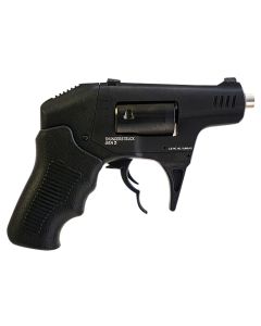 Standard Mfg S333GENIII Thunderstruck Gen III 22 WMR 8rd Shot 2.25" Black Double Barrel Black Hardcoat Anodized Aluminum Frame Black Cylinder Black Finger Grooved Polymer Grips